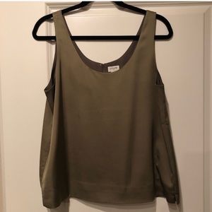 J. Crew Olive green camisole